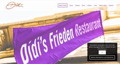 Desktop Screenshot of didisfrieden.ch