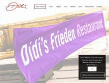 Tablet Screenshot of didisfrieden.ch